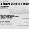 002/ta<br>Sweet Word of Advice<br>2008<br>6"x4" postcard